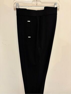 Classic Black Straight-Leg Women’s Pants